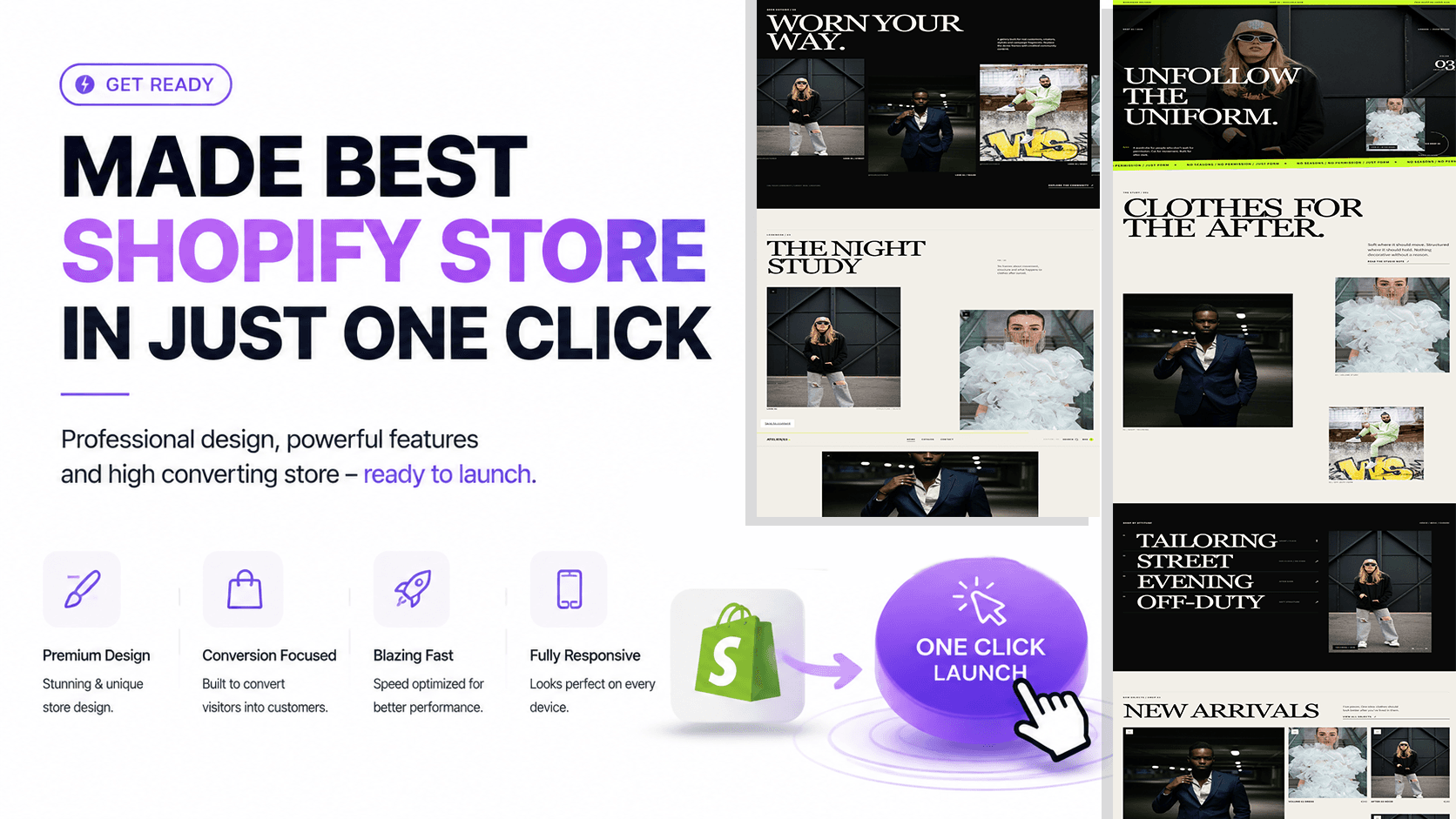 Luxury Fashion Shopify Theme | Premium Clothing Store Template