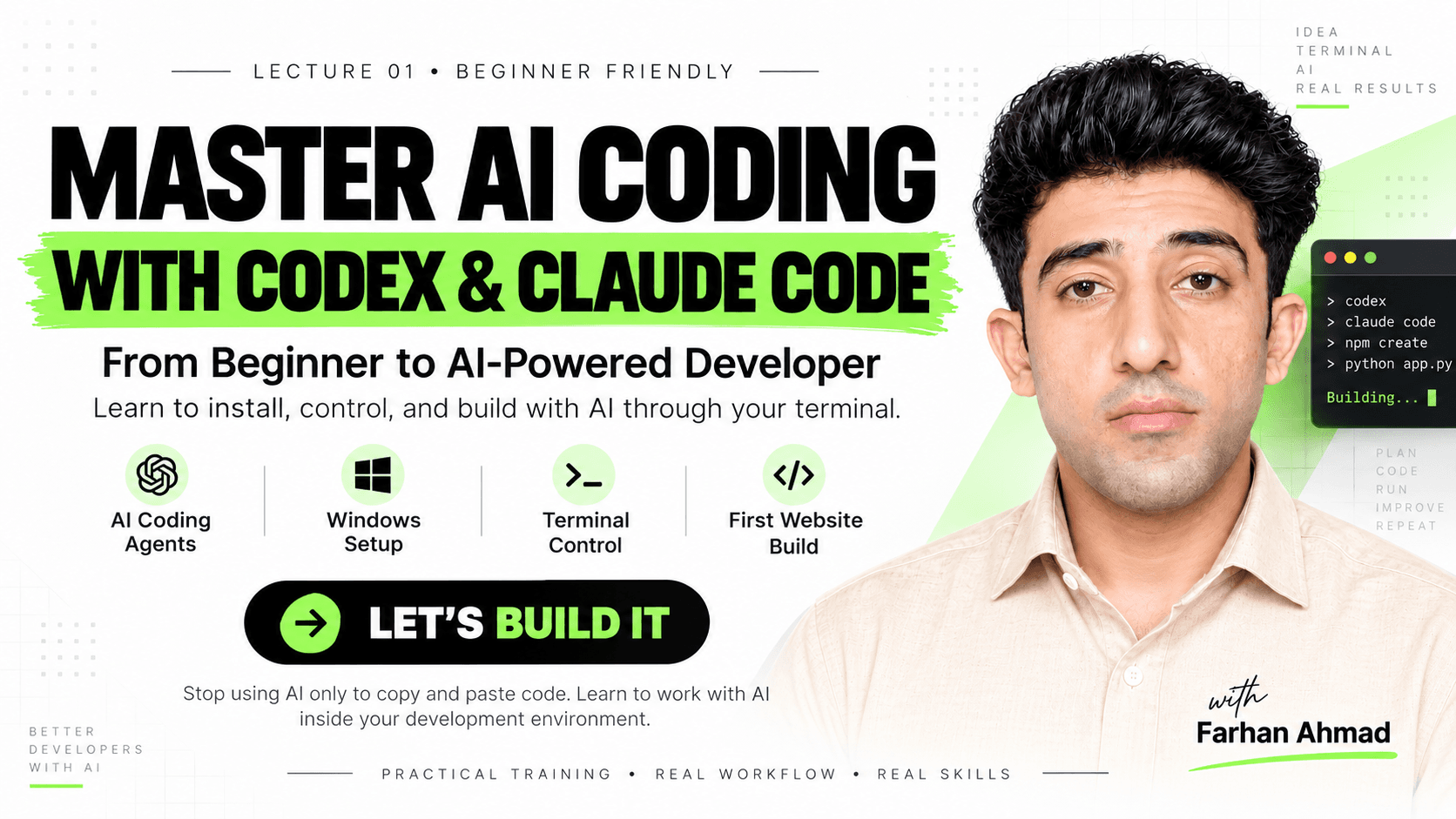 Codex & Claude Code Masterclass | Part 1