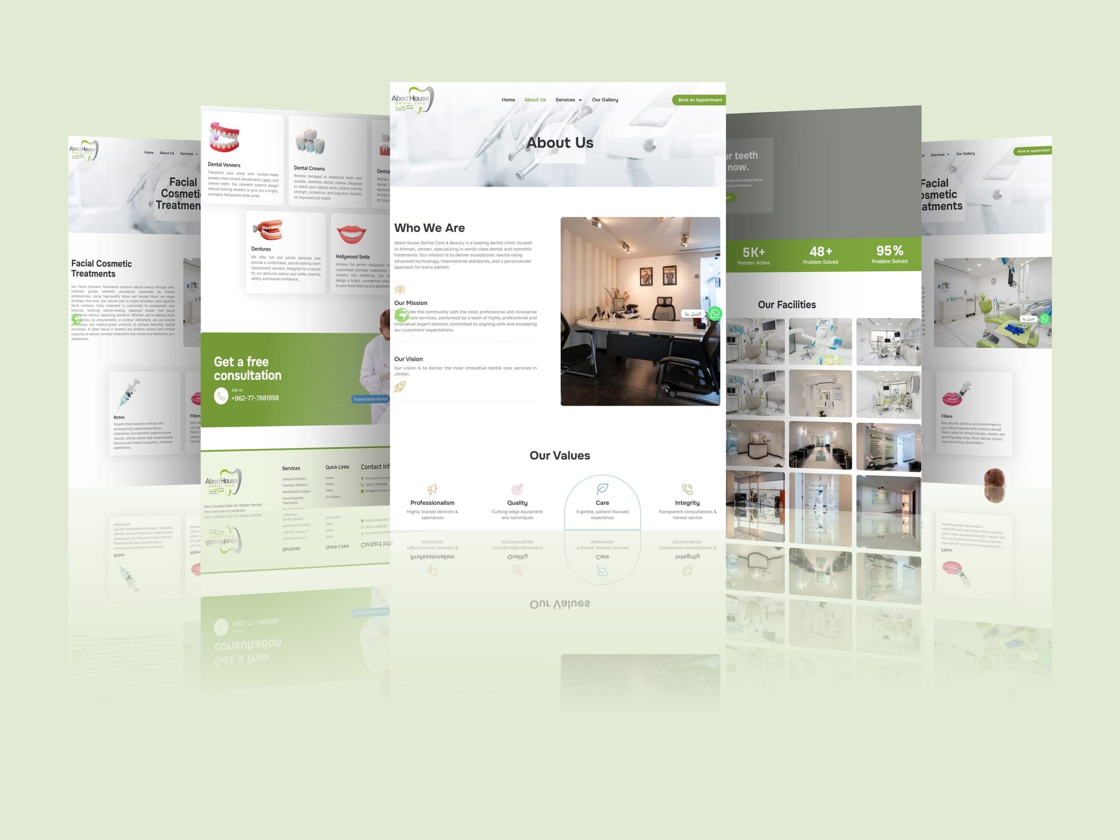 Abed House design mockup
