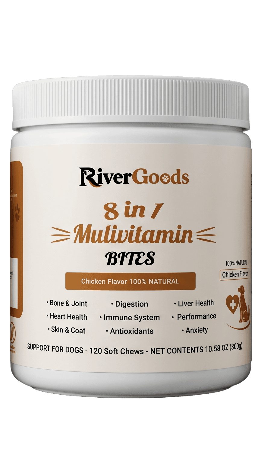 RiverGoods front label panel